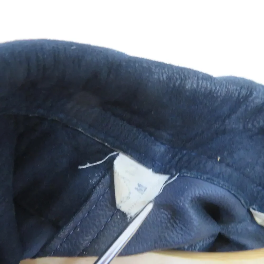 Zig-Zag of San Francisco Shirt Jacket Leather Suede Pearl Snap Sz XS-S? 1970s